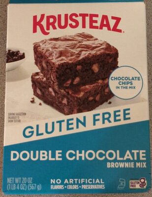 Gluten Free Double Chocolate Brownie Mix, Double Chocolate