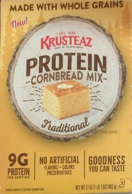 Traditional Protein Cornbread Mix, Traditional