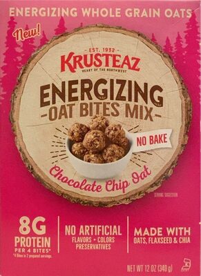 Chocolate Chip Oat Energizing Oat Bites Mix, Chocolate Chip Oat