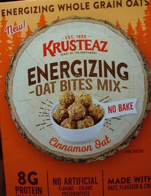 Cinnamon Oat Energizing Oat Bites Mix, Cinnamon Oat