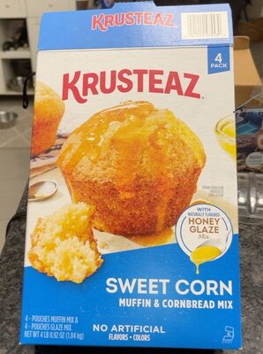 Honey Glaze Sweet Corn Muffin & Cornbread Mix, Honey Glaze