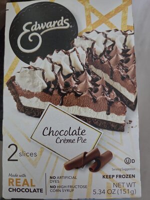 Chocolate Crme Pie, Chocolate