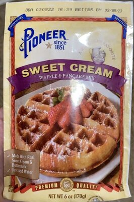 Sweet Cream Waffle & Pancake Mix, Sweet Cream