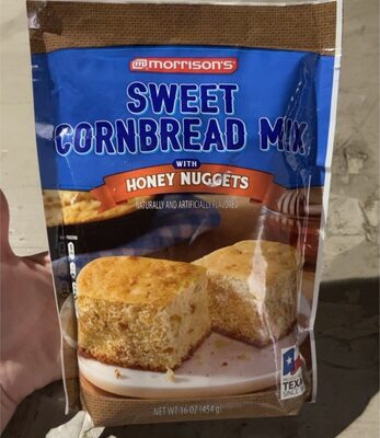 Sweet Flavored Cornbread Mix With Honey Nuggets, Sweet With Honey Nuggets