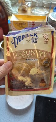 Country Sausage Flavor Gravy Mix, Country Sausage