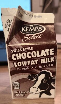 Swiss Style 1% Lowfat Chocolate Milk, Swiss Style