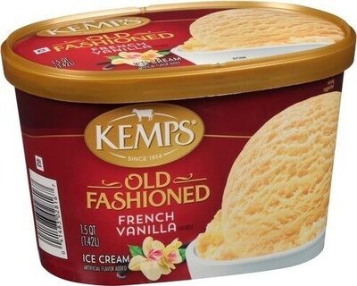 French Vanilla Flavored Old Fashioned Ice Cream, French Vanilla