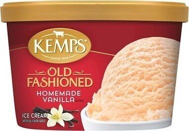 Homemade Vanilla Flavored Old Fashioned Ice Cream, Homemade Vanilla