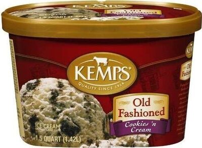 Cookies & Cream Old Fashioned Ice Cream, Cookies & Cream