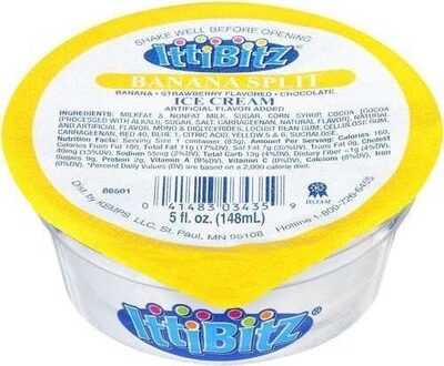 Ice Cream, Banana Split, Banana Split