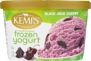 Black Jack Cherry Frozen Yogurt, Black Jack Cherry