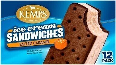 Salted Caramel Ice Cream Sandwiches, Salted Caramel