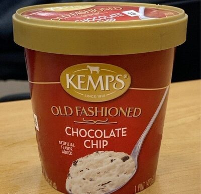 Chocolate Chip Old Fashioned Ice Cream, Chocolate Chip