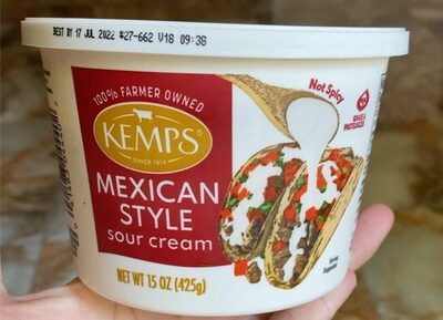 Mexican Style Sour Cream, Mexican Style