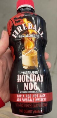 Cinnamon Holiday Nog Ultra-Pasteurized Dairy Beverage, Cinnamon