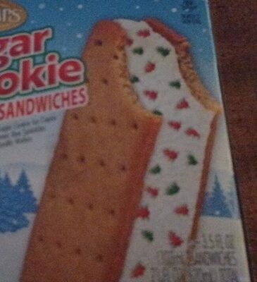 Sugar Cookie Ice Cream Sandwiches, Sugar Cookie