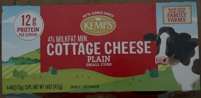 Plain 4% Small Curd Cottage Cheese, Plain