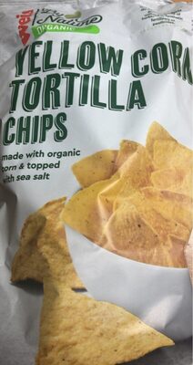 Yellow Corn Organic Tortilla Chips, Yellow Corn
