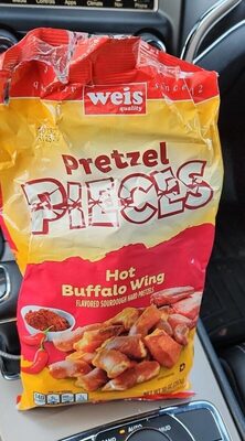 Hot Buffalo Wing Pretzel Pieces, Hot Buffalo Wing