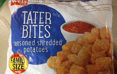 Seasoned Shredded Potatoes Tater Bites, Seasoned