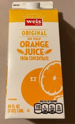 100% Pure Juice, Orange