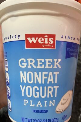 Plain Greek Nonfat Yogurt, Plain