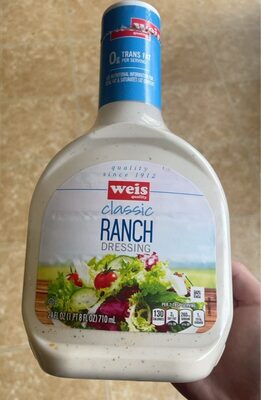 Weis, Classic Dressing, Ranch, Ranch
