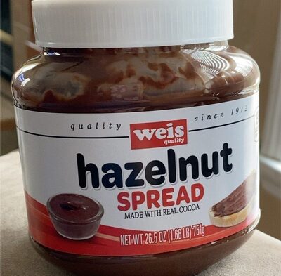 Hazelnut Spread With Real Cocoa, Hazelnut
