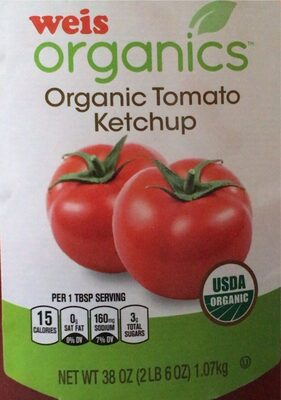Organic Tomato Ketchup, Tomato