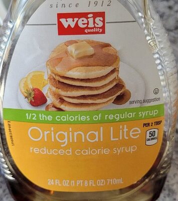 Original Lite Reduced Calorie Syrup, Original Lite