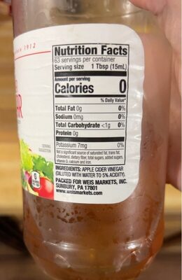 Apple Cider Vinegar, Apple Cider