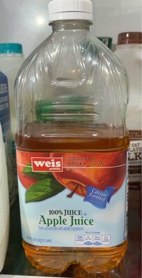 100% Apple Calcium Fortified Juice From Concentrate, Apple