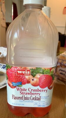 White Cranberry Strawberry Cocktail In A Blend With Grape Juice From Concentrate, White Cranberry Strawberry