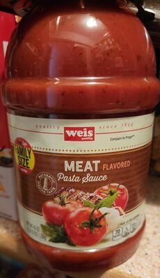 Meat Flavored Pasta Sauce, Meat