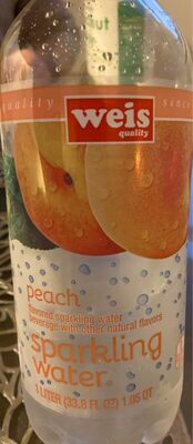 Peach Sparkling Water, Peach