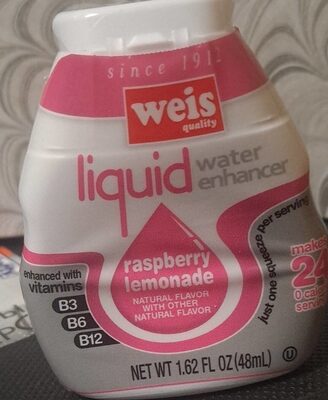 Raspberry Lemonade Liquid Water Enhancer, Raspberry Lemonade