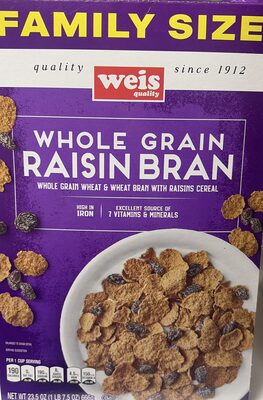 Whole Grain Raisin Bran Cereal