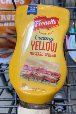 Creamy Yellow Mustard Spread, Creamy Yellow