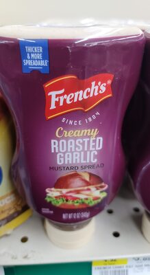 Creamy Roasted Garlic Mustard Spread, Creamy Roasted Garlic
