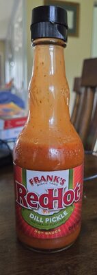 Dill Pickle Red Hot Sauce, Dill Pickle