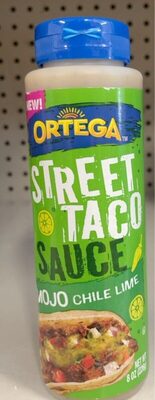Mojo Chile Lime Street Taco Sauce, Lime