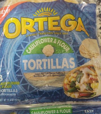 Cauliflower And Flour Tortillas