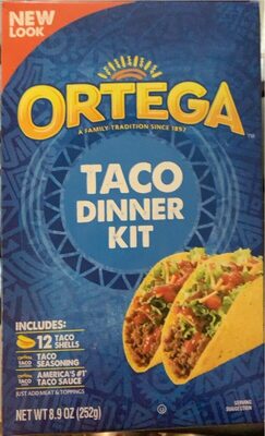 Ortega Taco Dinner Kit, 8.9 Oz