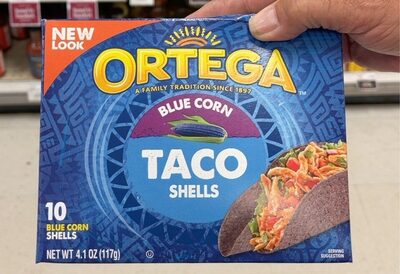 Blue Corn Taco Shells, Blue Corn
