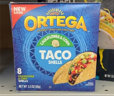 Cauliflower & Corn Taco Shells