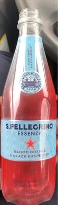 Blood Orange & Black Raspberry Flavored Mineral Water With Natural Co2 Added, Blood Orange & Black Raspberry