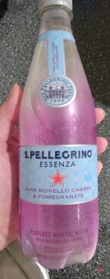 Dark Morello Cherry & Pomegranate Flavored Mineral Water, Dark Morello Cherry & Pomegranate