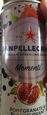 Momenti Pomegranate & Blackcurrant Italian Sparkling Drinks, Pomegranate; Blackcurrant