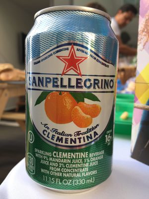 Clementina Sparkling Clementine Beverage With 9% Mandarin Juice, 5% Orange Juice And 2% Clementine Juice From Concentrate, Clementina