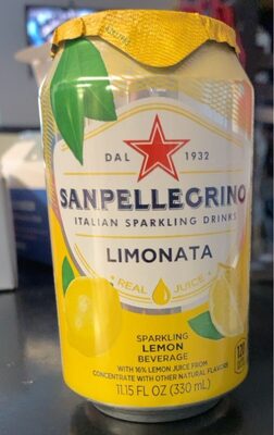 Limonata Italian Sparkling Drinks, Lemon